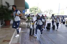 Honduras ya se encuentra en San Pedro Sula y ahora deberán prepararse para el juego ante Curazao. Foto: Neptalí Romero.