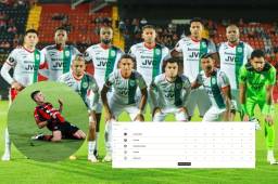 Marathón cayó en Costa Rica ante la Liga Deportiva Alajuelense.