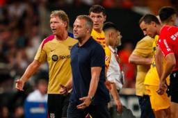 Hansi Flick destacó el triunfo del Barcelona en su visita al Valencia en Mestalla.