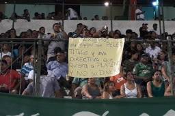 La afición del Platense exige cambios para el siguiente torneo ya que no desean seguir luchando cada año por no descender.