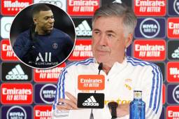 Ancelotti dijo que Mbappé tiene que perseguir sus sueños y cumplirlos; el ariete francés anhela jugar en el Real Madrid.