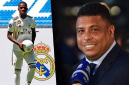Vinicius fue presentado por el Real Madrid y Ronaldo se ilusiona.