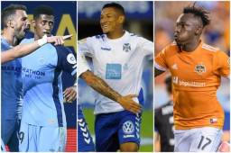 Antony 'Choco' Lozano, Bryan Acosta y Alberth Elis destacaron con sus equipos este fin de semana.