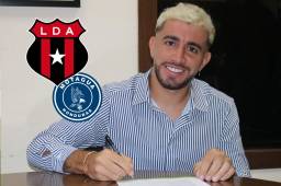 Alajuelense realizó una oferta concreta por Agustín Auzmendi, pero el delantero argentino desistió para renovar con Motagua por un año más.