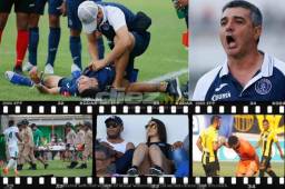 Los partidos de ida de los repechajes dejaron imágenes que no se vieron en la TV. Jugadores doblegados por el calor, polémica y patadas que lesionaron. ¿Hermana de qué jugador es la bella que engalanó el puerto?