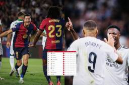 Barcelona llegó a los 21 puntos en la tabla de posiciones de la Liga Española.
