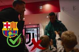 Cristiano Ronaldo se burla de Szczeny por fichar con el Barcelona y el dardo a la Juventus: “Has tenido que retirarte...”