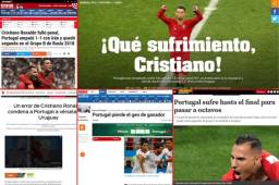 Portugal se clasificó a los octavos de final del Mundial de Rusia 2018 luego de un empate ante Irán y se medirá ante Uruguay en la siguiente fase.