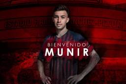 Munir es nuevo jugador del Sevilla; su cuarto equipo en España, tras Barcelona, Valencia y Alavés.