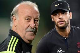 Vicente del Bosque descargó contra Neymar y también habló sobre Mbappé.