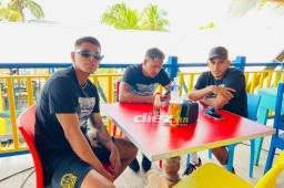 Olimpia se dio un relax y disfrutó de una tarde de sol, playa y mariscos tras la goleada al Atlas de México