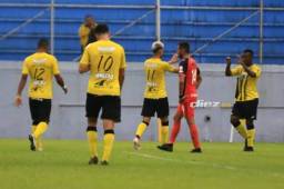 Delis Vargas anotó su primer gol con el Real España.