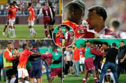 El fútbol de Costa Rica vivió una de las jornadas más problemáticas de los últimos años; hubo relajos en San José y Tibás. (Fotos cortesía: Diario La Nación/Mayela López)