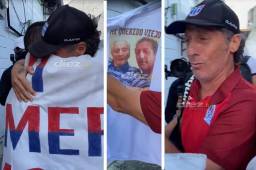 ¡Conmovedor! El tremendo regalo de un aficionado que hizo llorar a Pedro Troglio previo al Olimpia - Motagua