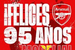 Arsenal publicó una felicitación para Morelia pensando que el equipo mexicano estaba de aniversario.