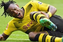 Batshuayi anunció a través de las redes sociales que se pierde el resto de la campaña.