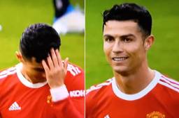 Sin nada que hacer: la imperdible reacción de Cristiano Ronaldo tras ver que el United era goleado por el Brighton