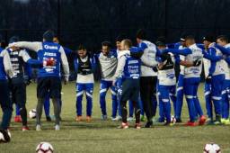 La Selección de Honduras ya palpita su estreno en la era Coito y trabajó en el complejo del New York Red Bulls en la fría Nueva Jersey.
