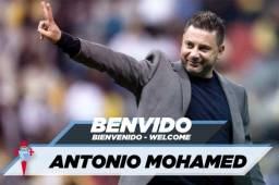 Celta de Vigo oficializó el fichaje del técnico argentino Antonio 'Turco' Mohamed.