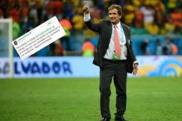 Pinto felicitó a Juan Carlos Osorio por triunfo ante Alemania