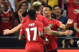 Manchester United sumó su primera victoria en la International Champions Cup. Mason Greenwood hizo el único gol del partido.