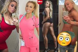 Conocé a Lauren Drain, la hermosa enfermera fitness que está poniendo de cabeza a todos sus seguidores. ¡Disfruta de sus mejores fotos!