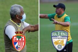 Héctor Castellón y Real Sociedad; Reynaldo Tilguath y Real Minas, solo uno continuará en Primera División