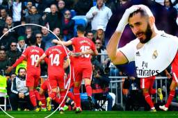 A Antony 'Choco' Lozano le va bien jugando ante el Real Madrid en el Santiago Bernabéu.