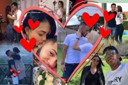 Los futbolistas en Honduras sacaron su lado romántico y regalaron flores y chocolates a sus parejas en el día de San Valentín. Bryan Róchez sorprendió a su pareja.