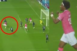 Bryan Róchez suma 7 goles en la temporada con el UD Leiria de Portugal.