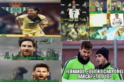 Te presentamos los mejores memes que está dejando el mercado de fichajes. El mexicano Diego Lainez y su presentación con el Betis de España se destacan.