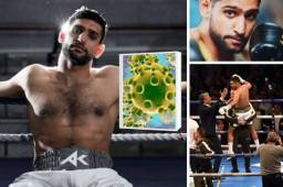 Amir Khan es un polémico boxeador inglés que se ha vuelto viral en todo el mundo por su 'loca' teoría sobre el coronavirus. Vincula el Covid-19 con la red 5G.