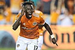 Alberth Elis marcó su gol número 11 de la temporada con el Houston Dynamo.