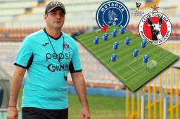 Motagua está listo para enfrentar a Xolos de Tijuana en el H-E-B Park de Edinburg Texas por Liga de Campeones Concacaf. Diego Vázquez confirmó en Fútbol a Fondo el 11 inicial.