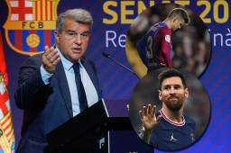 Laporta confiesa cómo se encuentra Piqué por el duro momento que atraviesa y su mensaje a Leo Messi
