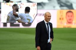 Zinedine Zidane está fascinado con el junte que hacen Karim Benzema y Eden Hazard.