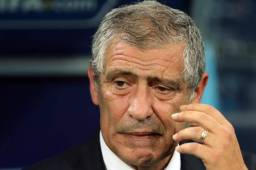 El entrenador portugués Fernando Santos cree que el resultado ha sido injusto para su equipo.