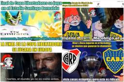 Te dejamos los mejores memes de la decisión de la Conmebol de jugar la vuelta del River-Boca en la cancha del Real Madrid.
