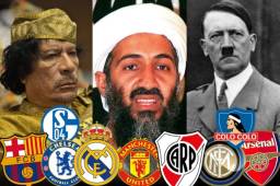 Muamar el Gadafi, Bin Laden, Adolf Hitler y Benito Mussolini eran aficionados al fútbol y tenían a sus clubes preferidos. (Con información de Minuto90)