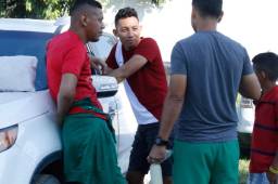 Allan Banegas se lesionó en el inicio de la pretemporada de Marathón para este torneo Clausura.