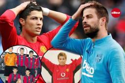 El defensor disputó este miércoles un partido especial en Old Trafford y diario Marca dio a conocer la ''guerra'' del Barcelona y Manchester United por Piqué. Además, el español compartió vestuario con Cristiano Ronaldo.