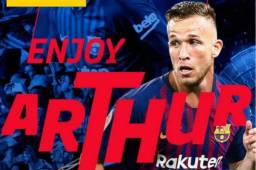Mediante un video, el FC Barcelona ha confirmado la llegada de Arthur.