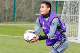 El hondureño Andy Najar se incorporó a trabajar con el grupo esta semana pero no estaría siendo de la partida con el Anderlecht contra Manchester United.