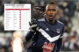 El delantero hondureño Alberth Elis se metió en el top de goleadores de la Liga Francesa en lo que va de la temporada 2021-22.