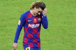 Griezmann aceptó los errores que cometieron para obetener la derrota en la Supercopa de España.