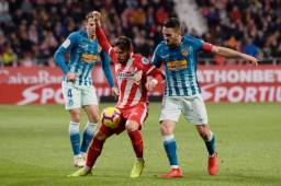 Girona le quitó la posibilidad al Atlético de Madrid de ubicarse líder momentáneo en España. Fotos AFP