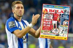 La prensa portuguesa asegura que Héctor Herrera llegará al Atlético junto a Alex Telles.