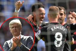 Wenger dirigió su último partido del Arsenal en la liga iglesa.