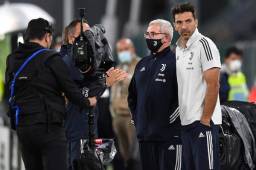 La Juventus se presentó al partido pero el Napoles no lo hizo por el tema del Covid-19.