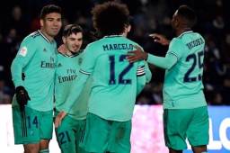 Real Madrid ha tenido que sudar más de la cuenta para superar al Unionista de la tercera división de España en Copa del Rey. FOTOS: AFP
